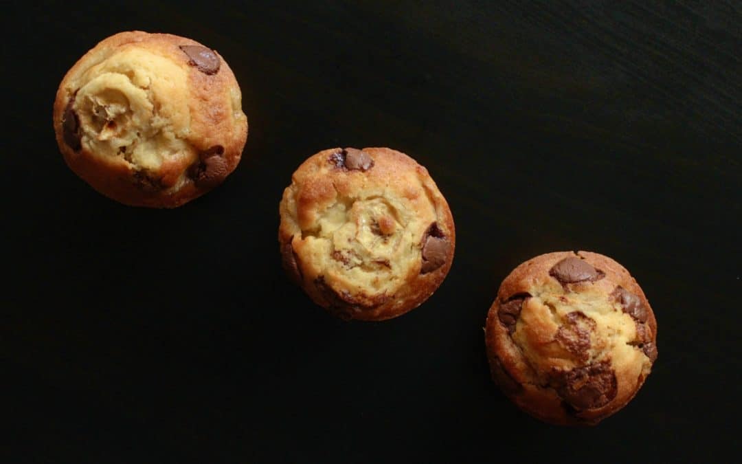 Muffins banane chocolat