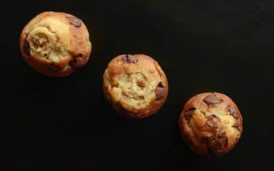 Muffins banane chocolat